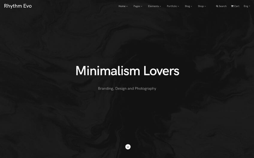 Rhythm — One & Multi Page Creative WordPress Theme